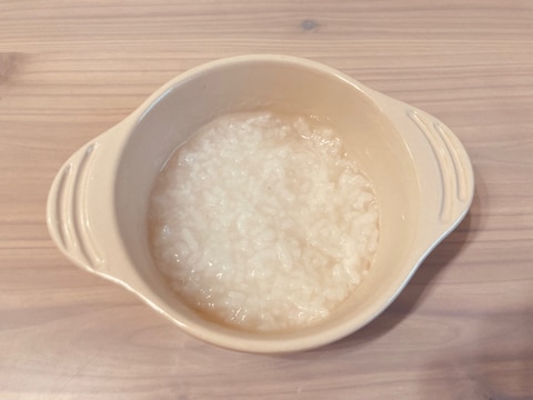【離乳食/中期】7倍がゆ＊炊飯器で簡単！